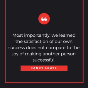 quote graphic from Randy Lewis